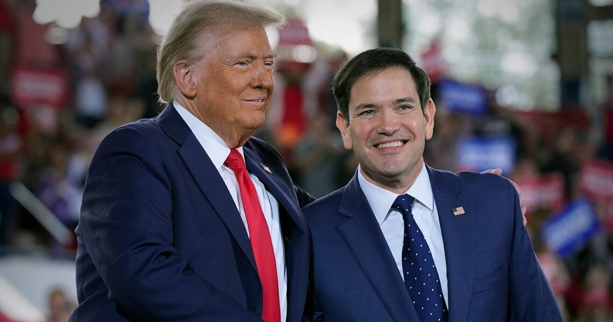 Donald Trump y Marco Rubio © X/usembassy.gov