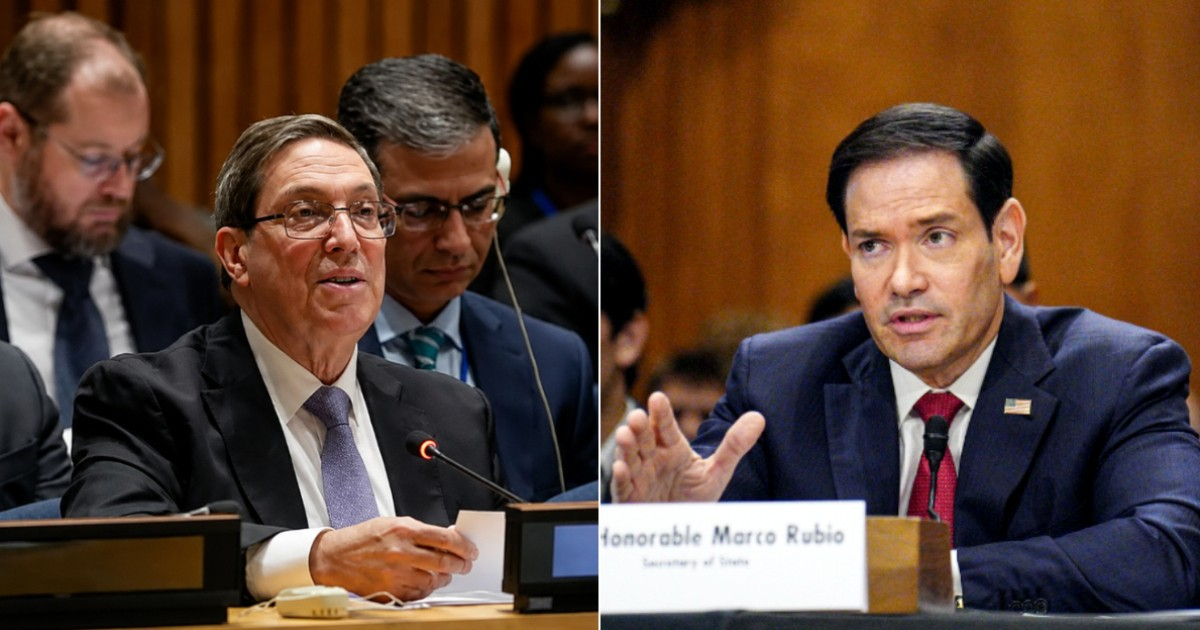 Bruno Rodríguez Parrilla Y Marco Rubio © Cubaminrex - Flickr / U.S. Department of State