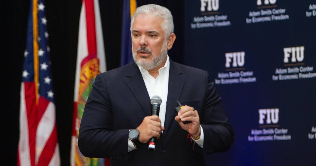 Iván Duque, expresidente de Colombia. © Facebook/Iván Duque.