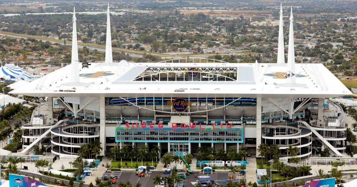 Hard Rock Stadium (Imagen de referencia) © Wikipedia