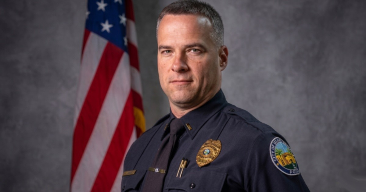 Matthew Castillo, Jefe de la Policía de Doral © Ciudad de Doral