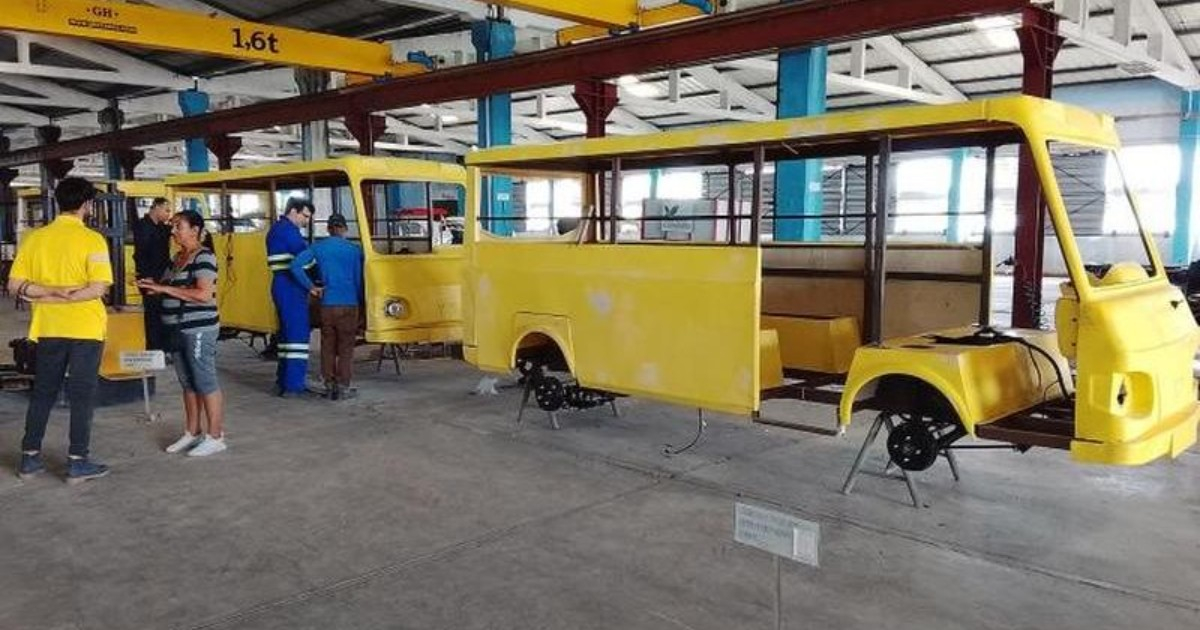 Fabricación de Ecomóviles en Sancti Spíritu © Delegación provincial de Transporte