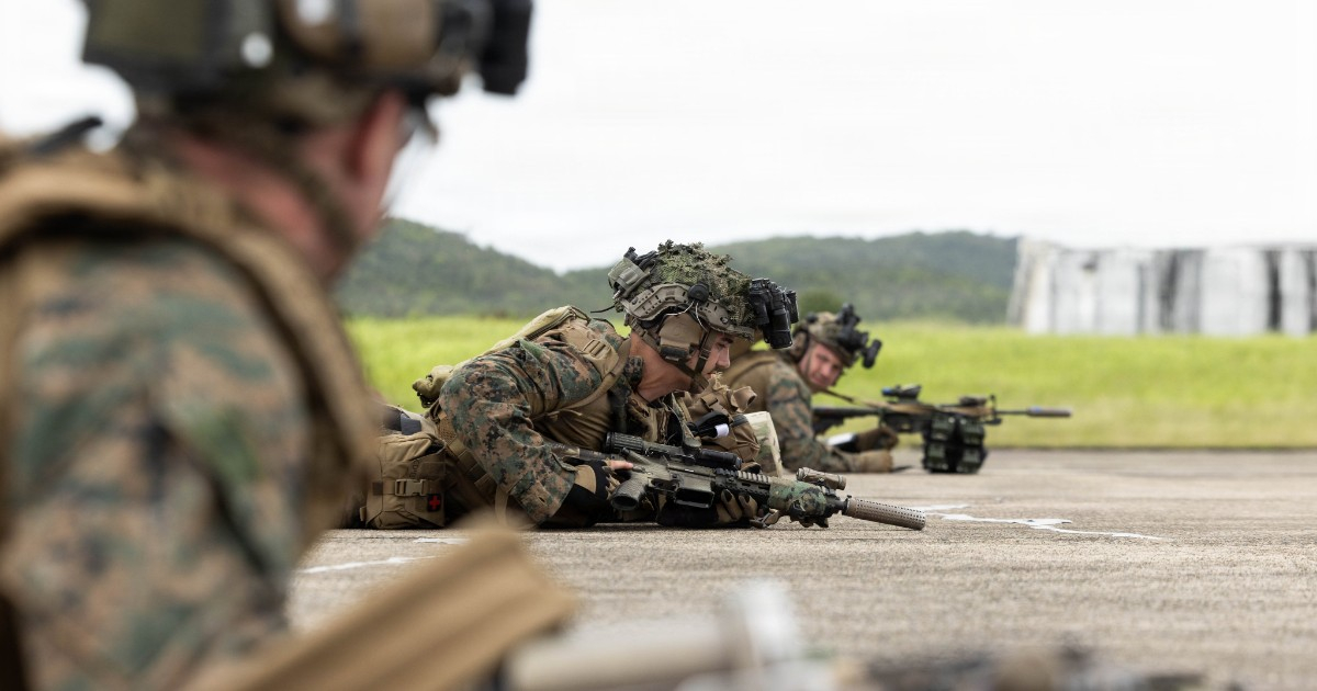 Soldados de EE.UU. entrenan en Puerto Rico © U.S. Marines en X