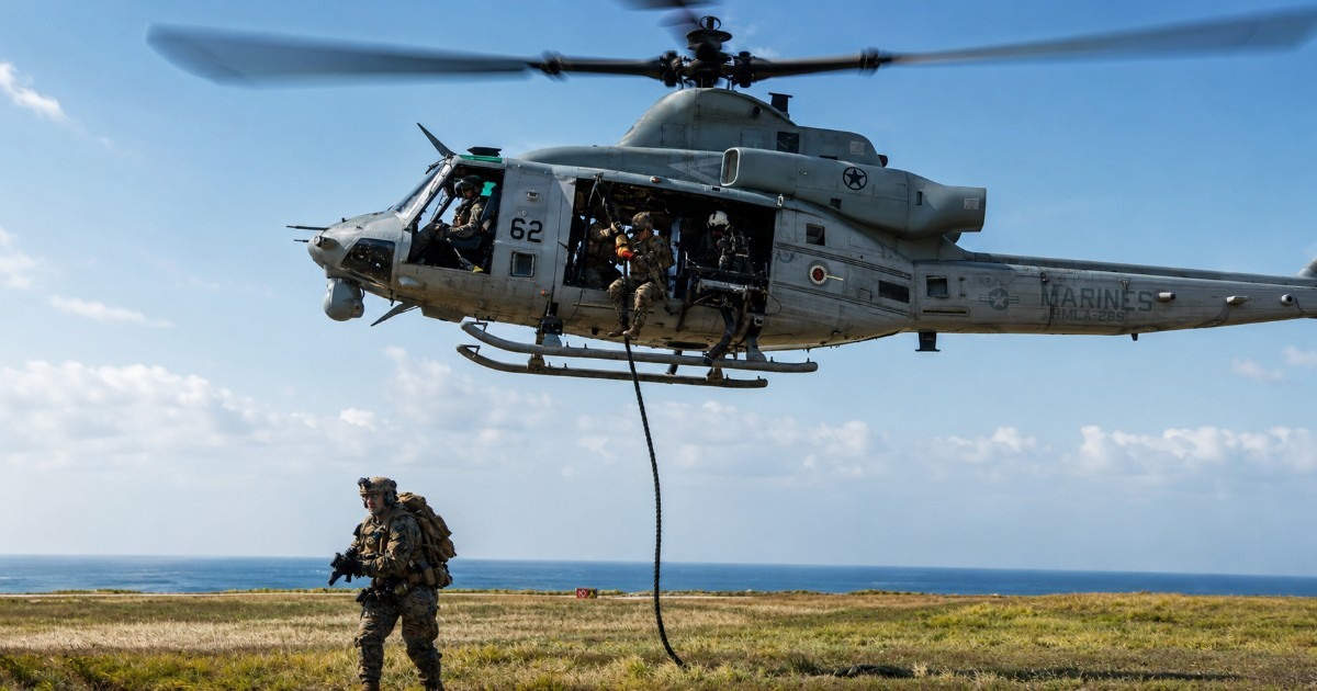 Ejercicios de inserción aérea en Guantánamo © U.S. Southern Command en X