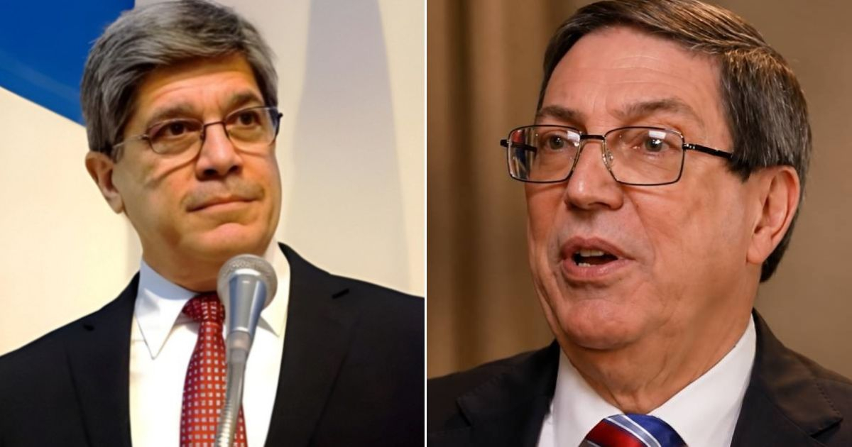 Carlos Fernández de Cossío y Bruno Rodríguez © Cubadebate y X/Fox News