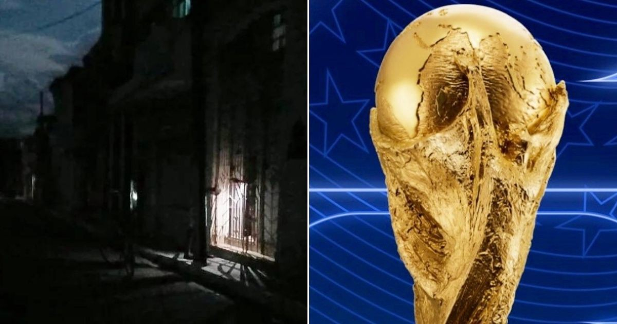 El mundo disfruta el mundial y Cuba a duras penas sobrevive © Collage CiberCuba e Instagram/FIFA