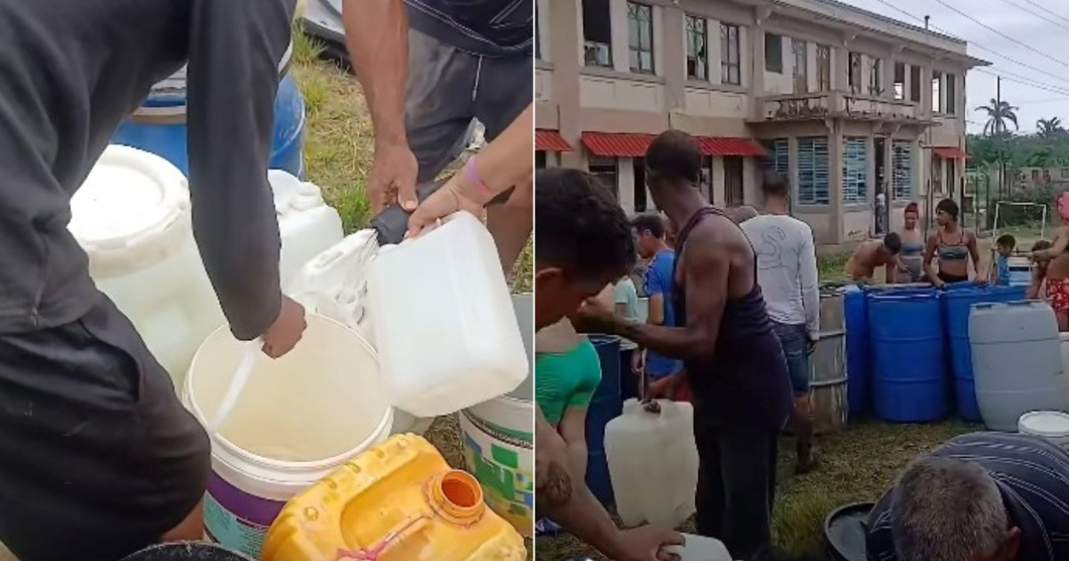 "Endless Struggle: Cuban Man Fed Up with Water Shortages in Holguín Town"