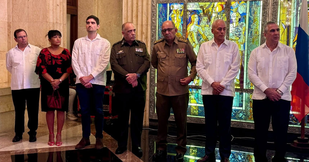 Russian Embassy in Havana Hosts High-Ranking Cuban Officials: "The People Show Incredible Resilience"