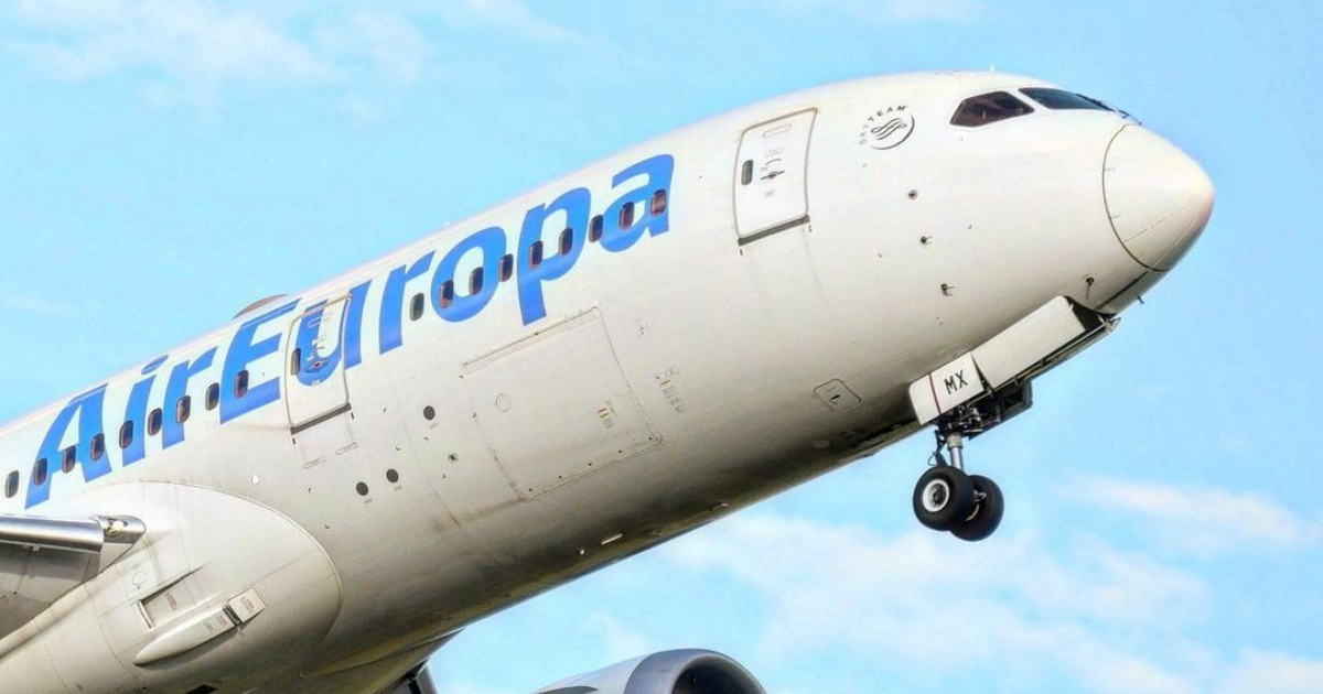 Avión de Air Europa (Imagen de referencia) © X/Air Europa