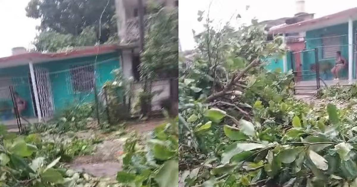 Severe Local Storm with Hail Hits Camagüey