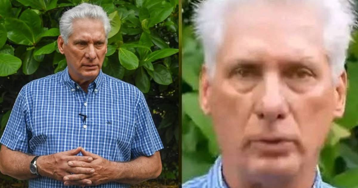 Selfless Leader or Mere Facade? Díaz-Canel's Physical Appearance Sparks Online Debate