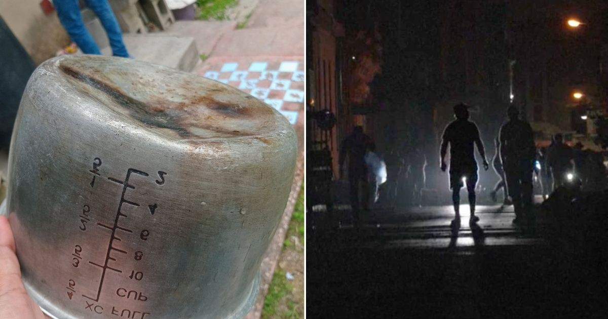 Cuban Woman Highlights the Pot Used in Protests: "Nobody Wants to Endure This Anymore"