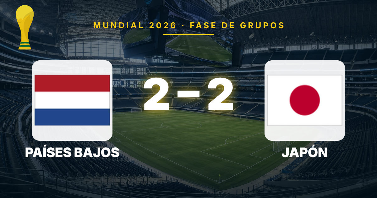 Netherlands and Japan Draw 2-2 in Thrilling Second-Half Display at 2026 World Cup