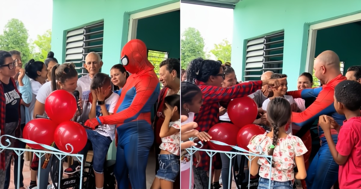Boy's Birthday Turns Unforgettable with a Surprise Visit from His Father in Disguise