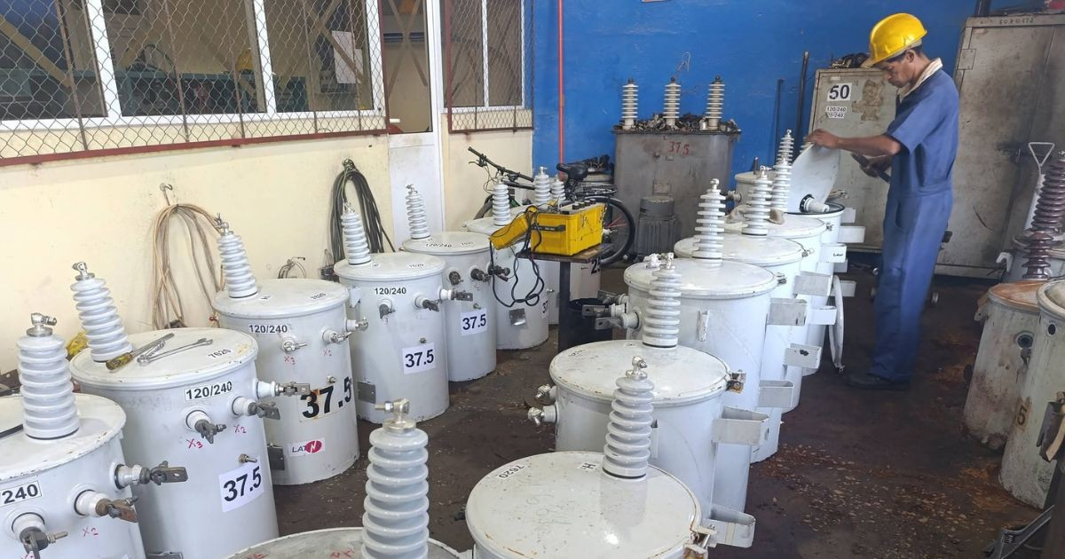 Recovered Transformers Aim to Ease Power Woes in Santiago de Cuba Neighborhoods