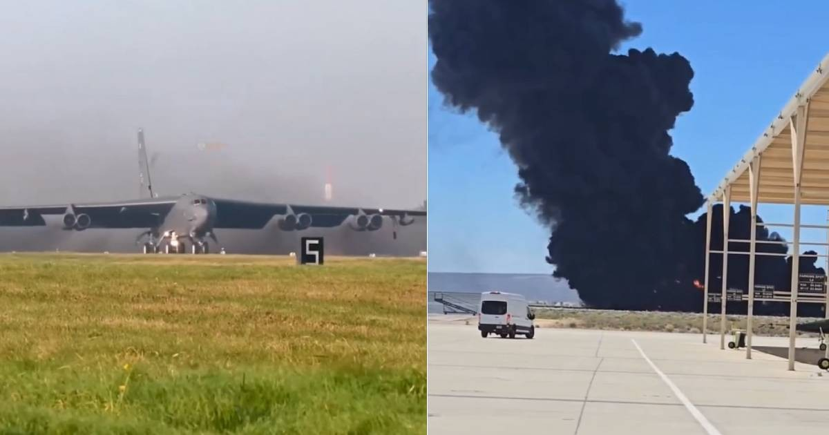 Eight Crew Members Killed in B-52 Crash at U.S. Air Force Base