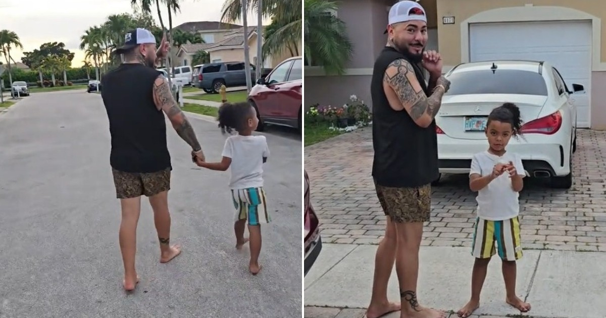 El Chacal and Milán Amuse Fans with Barefoot Stroll at Home: "The Shoeless Wonders of the Neighborhood"