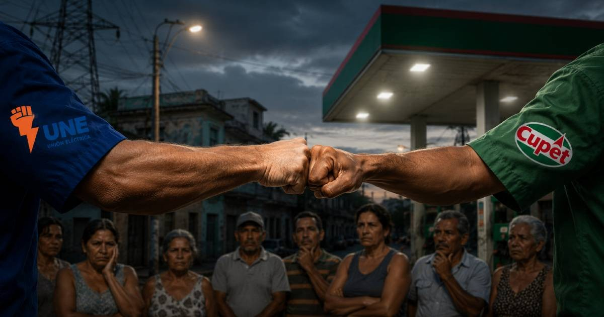 Brothers in Arms: UNE's Message to CUPET Sparks Outrage Among Cubans Online