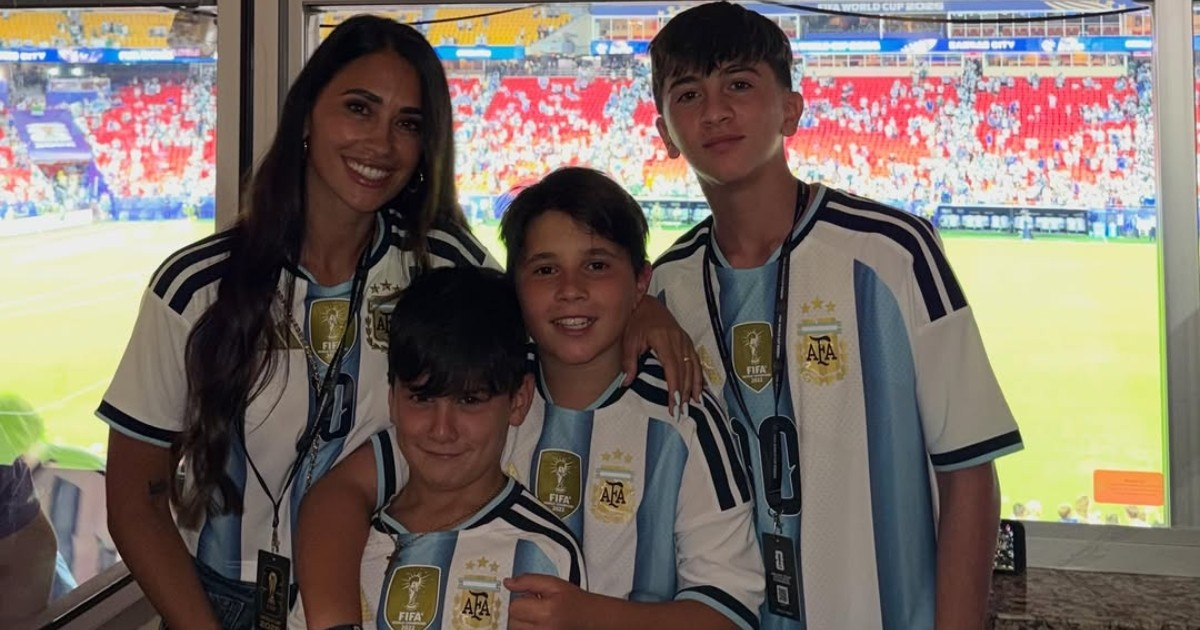 Messi Shines with Historic Performance as Antonela and Kids Beam with Pride