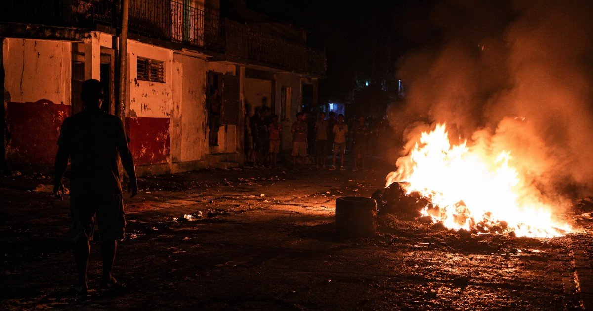 Protests Erupt in Havana Neighborhood After Prolonged Blackout