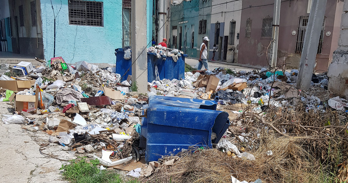 Basurero en La Habana © CiberCuba