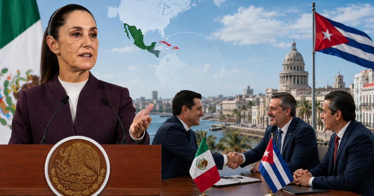 Mexican Businesses Encouraged by Sheinbaum to Invest in Cuba