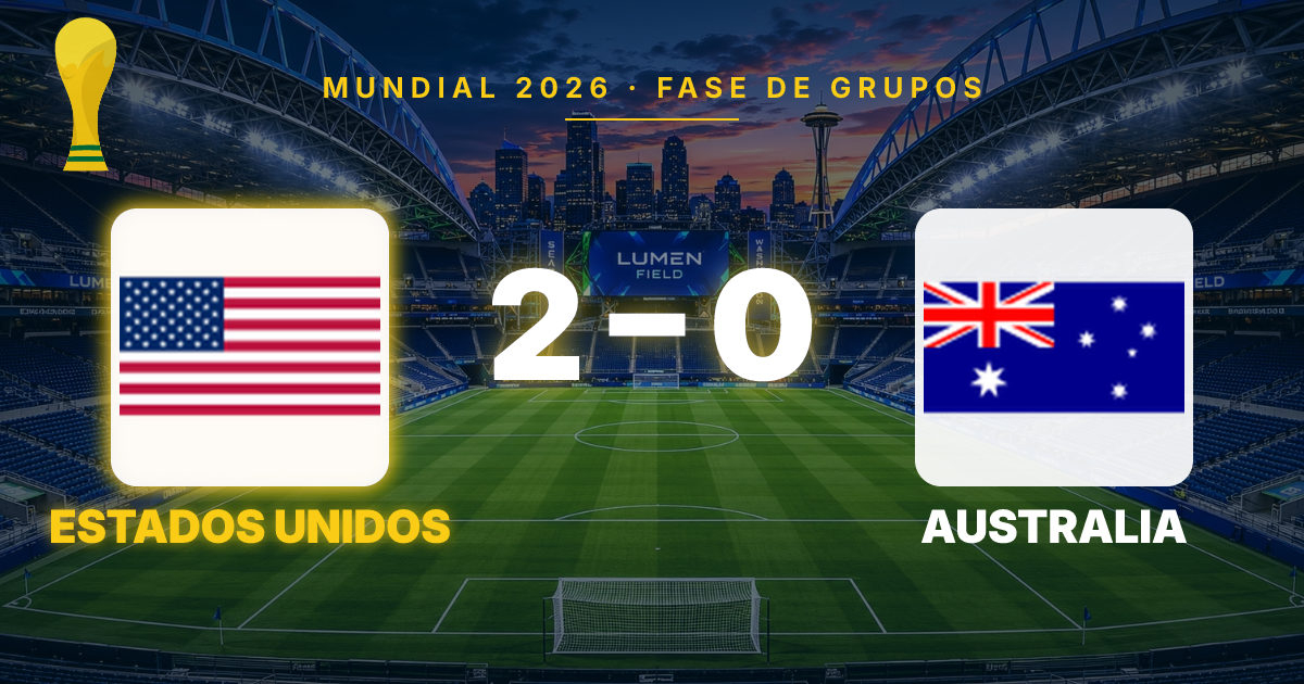 United States Triumphs Over Australia 2-0, Advances to 2026 World Cup Knockout Stage