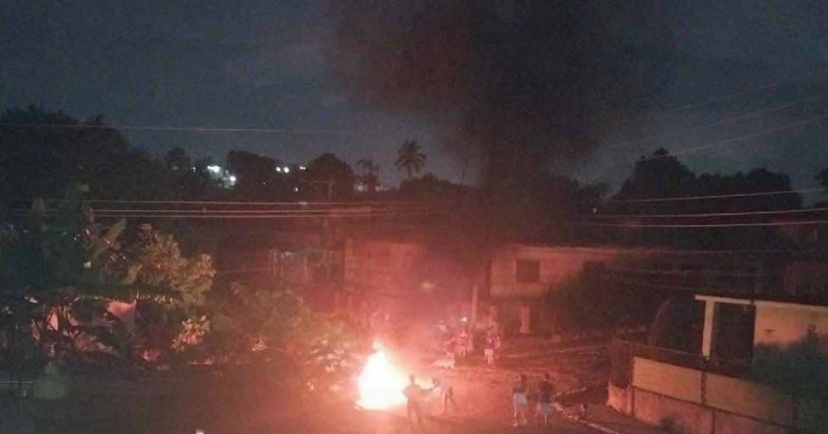 Protests with Tire Fires Erupt in San Miguel del Padrón and La Güinera: Unrest Spreads Across Havana