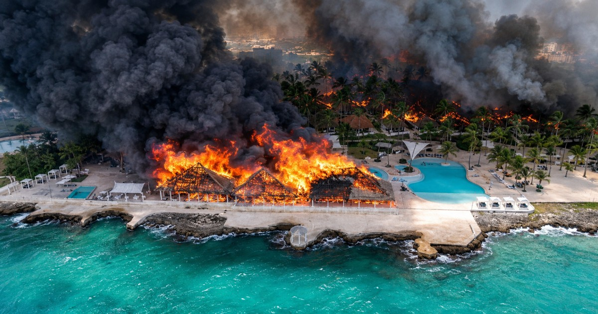 Fire at Dominican Republic Resort Claims the Life of Tourist, Forces Nearly 1,700 to Evacuate