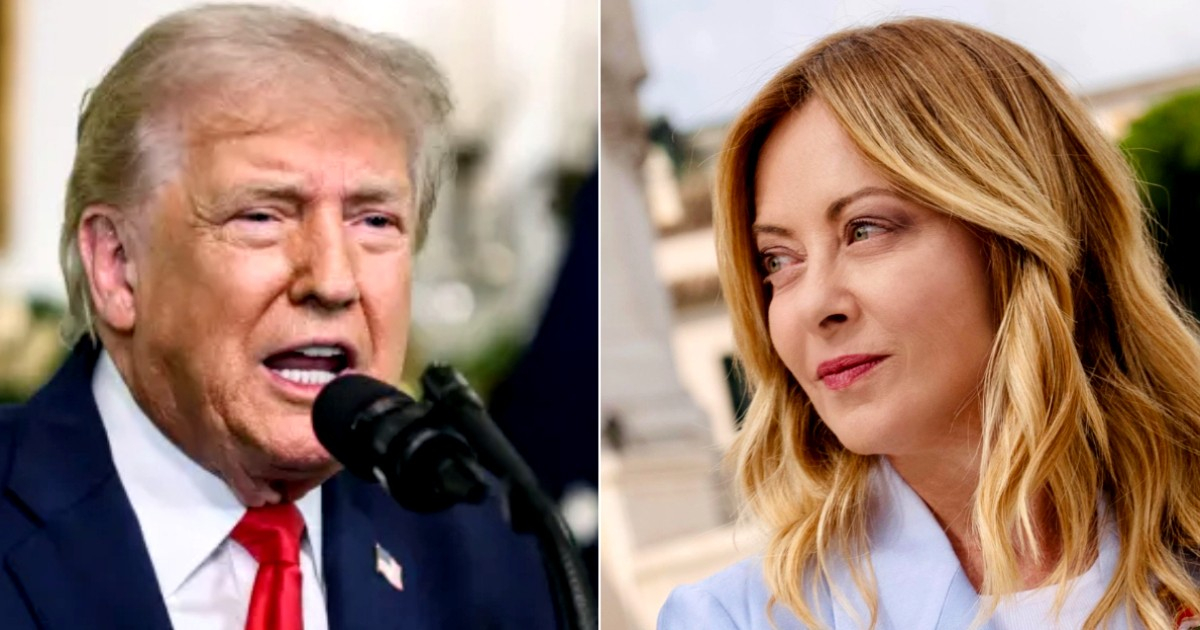 Meloni Hits Back at Trump: "My Popularity is None of Your Business, Focus on Your Own"