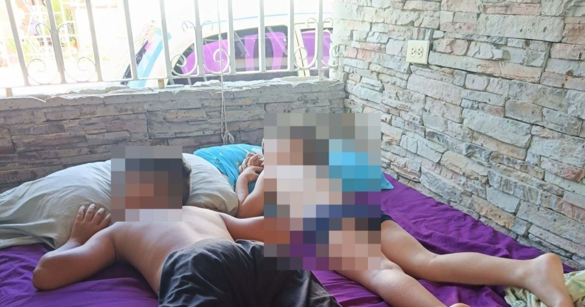 Father's Heartfelt Protest: Cuban Dad's Anguish After 24-Hour Power Outage Forces Kids to Sleep Outside