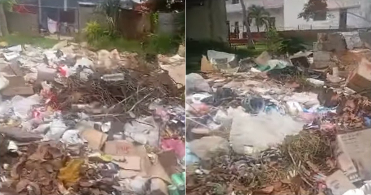 Overflowing Trash Crisis Engulfs Artemisa's Iconic 8-Story Building