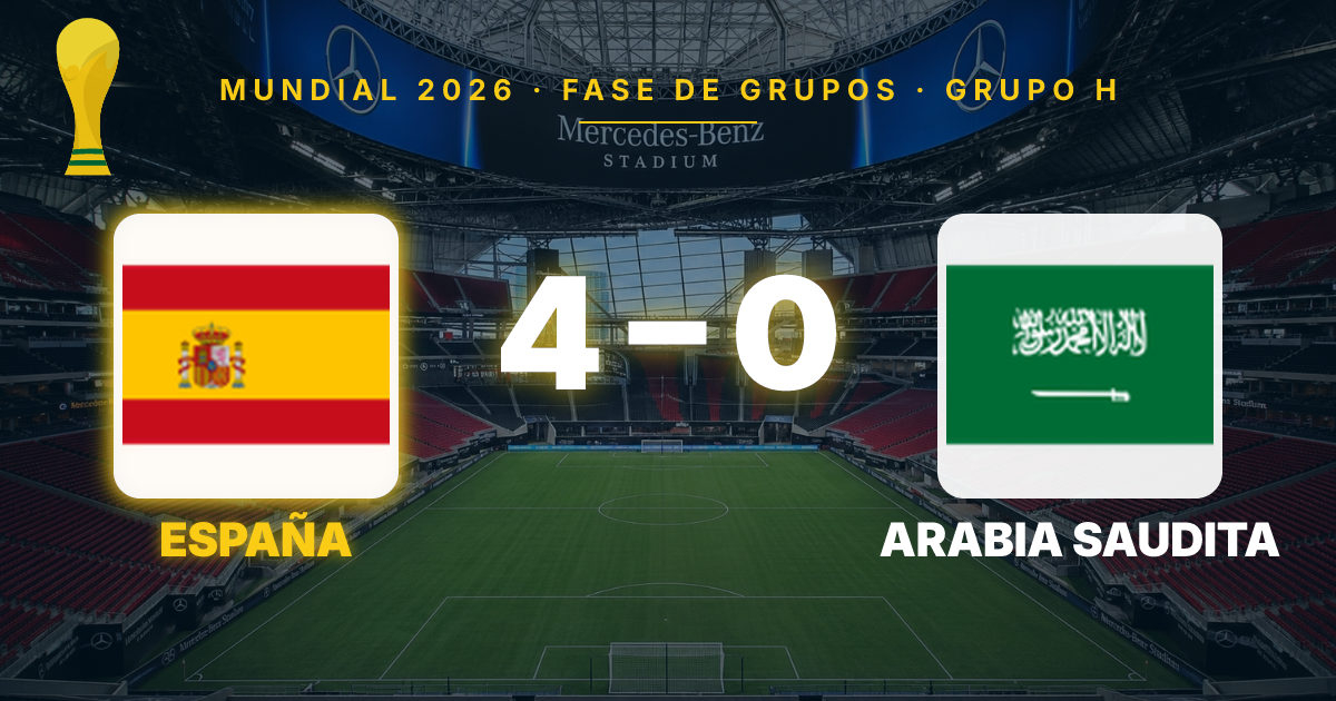 Spain Dominates Saudi Arabia with a Commanding Victory