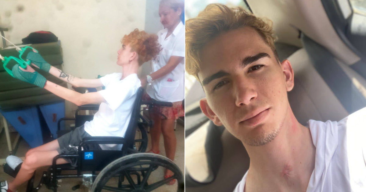 Father of Machete Attack Survivor in Holguín Pleads for Help Amid Government Neglect: "He's a Miracle Survivor"