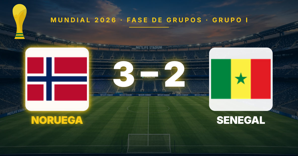 Norway Triumphs Over Senegal 3-2 in 2026 World Cup with Haaland's Brace