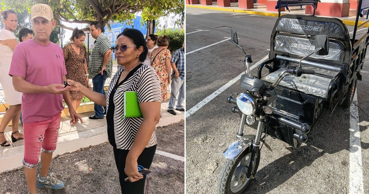Private Citizen Donates Electric Tricycle to Aid Hemodialysis Patients in Matanzas