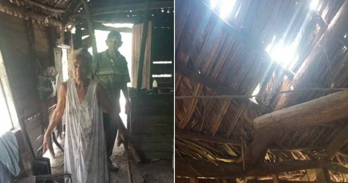 Elderly Couple Left in Ruins: No Government Aid in Camagüey's Vertientes