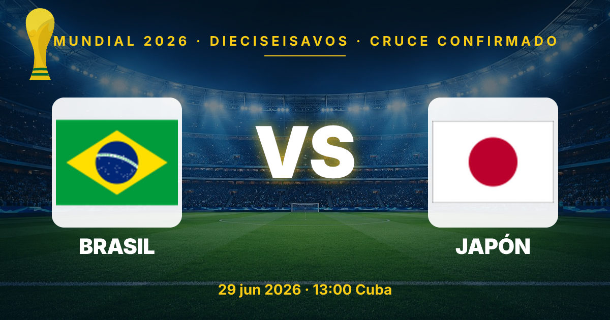 Brazil to Face Japan in Historic 2026 World Cup Knockout Clash