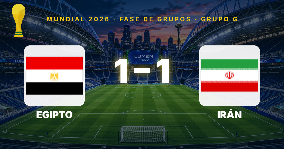 Egypt and Iran Draw 1-1 in 2026 World Cup as Taremi Misses Crucial Penalty