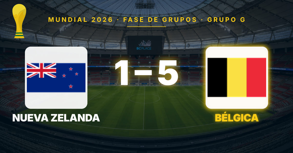 Belgium Dominates New Zealand with 5-1 Victory in 2026 World Cup, Featuring Trossard and Lukaku's Goals