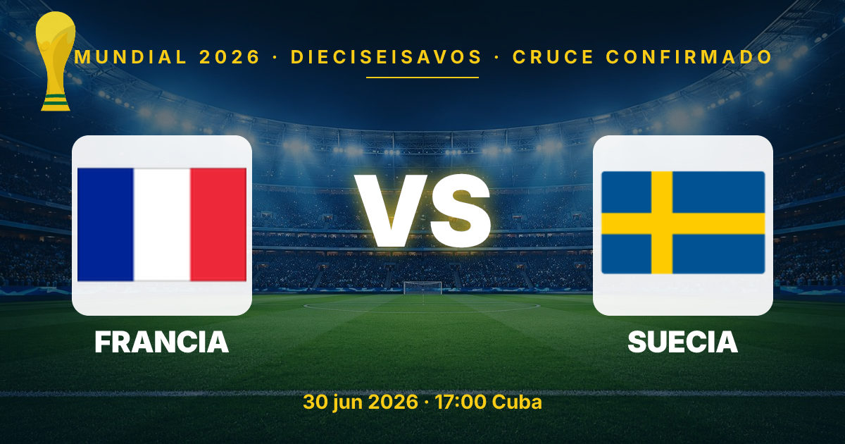 France and Sweden Set for World Cup 2026 Showdown: Key Details You Need to Know