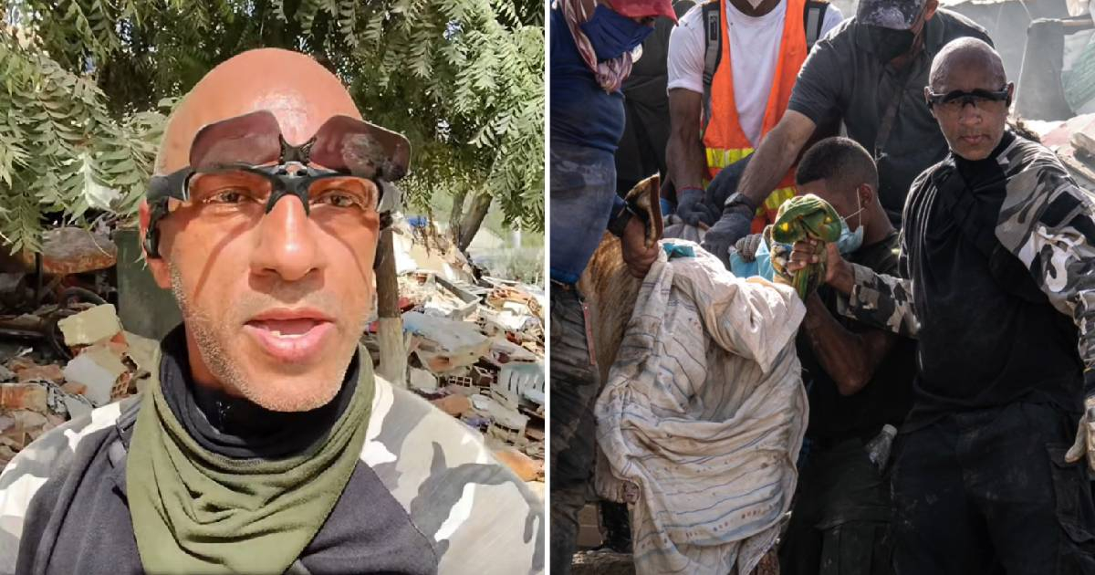 Venezuelan Rescuer Faces Tragedy: Loses Daughter and Grandchildren but Continues Search Efforts