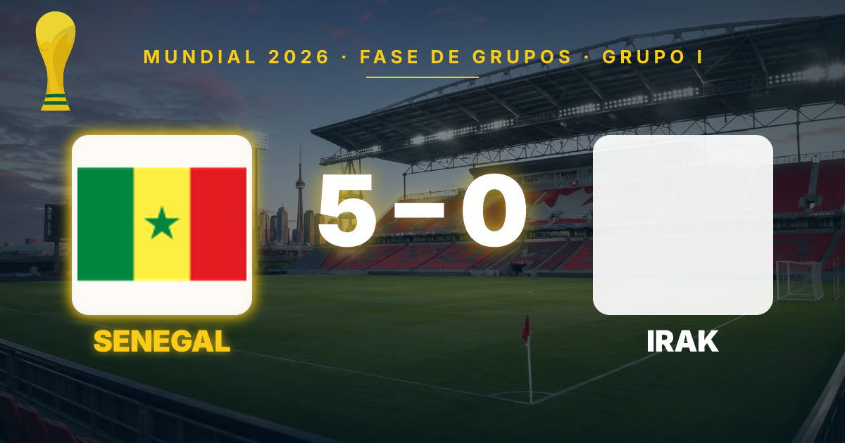 Senegal's Historic 5-0 Victory Over Iraq Secures Spot in Round of 32 at 2026 World Cup