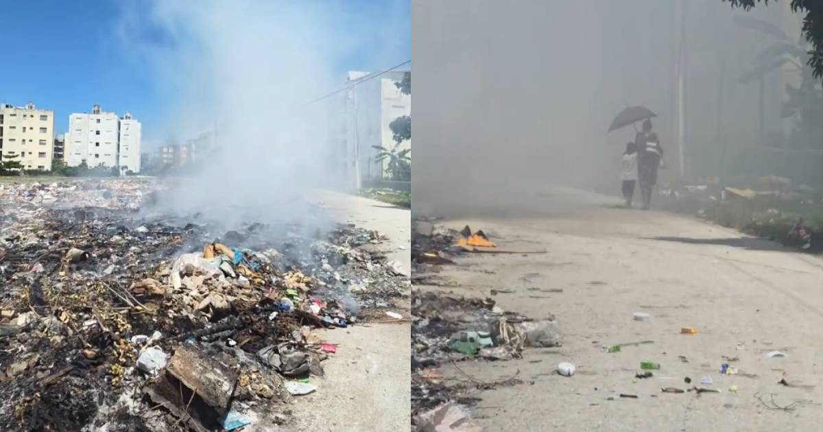 Fires in Holguín's Trash Dumps Turn Neighborhoods into Health Hazards