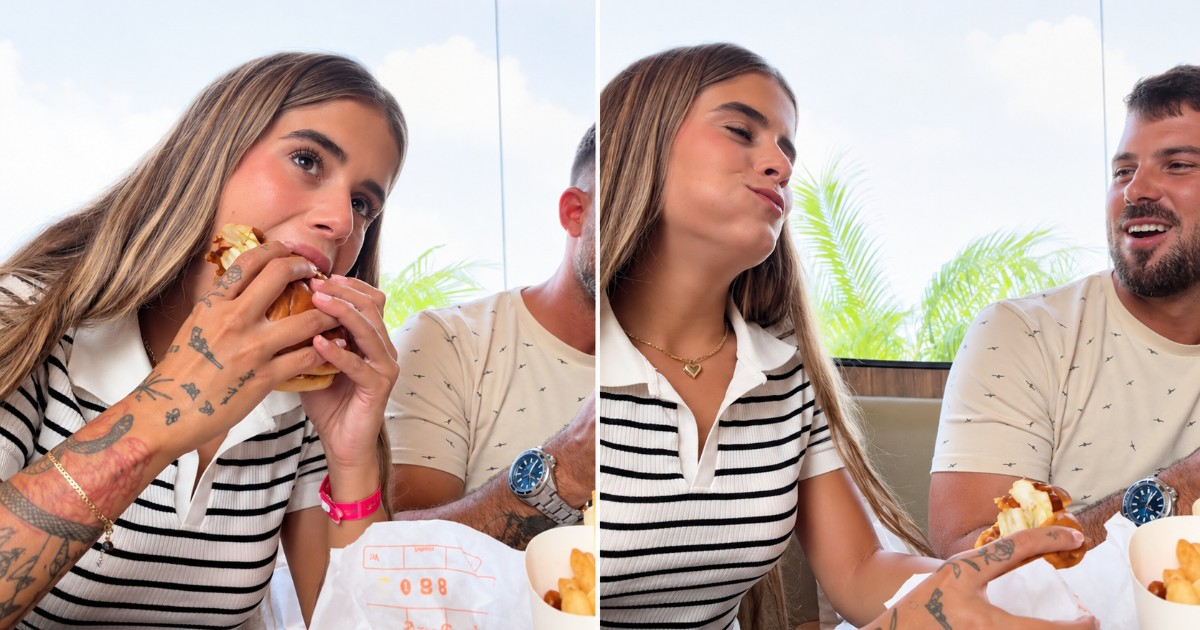Cuban Influencer "La Pitón" Experiences Burger King for the First Time with Surprising Reaction