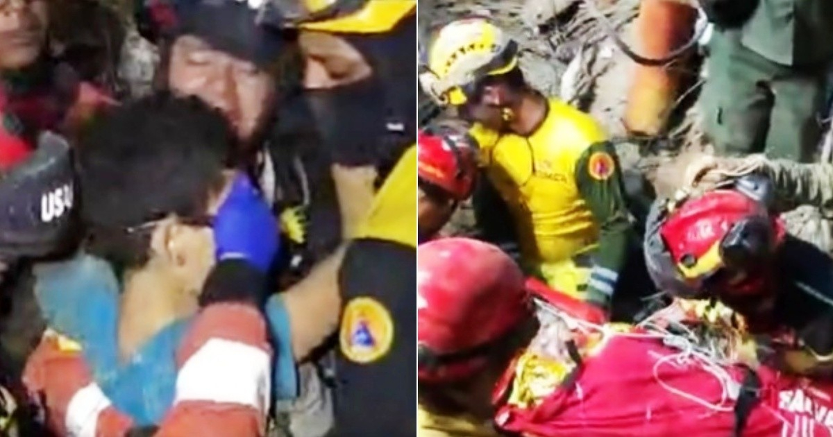 Miraculous Rescue: Boy Survives Five Days Trapped Under Venezuelan Rubble
