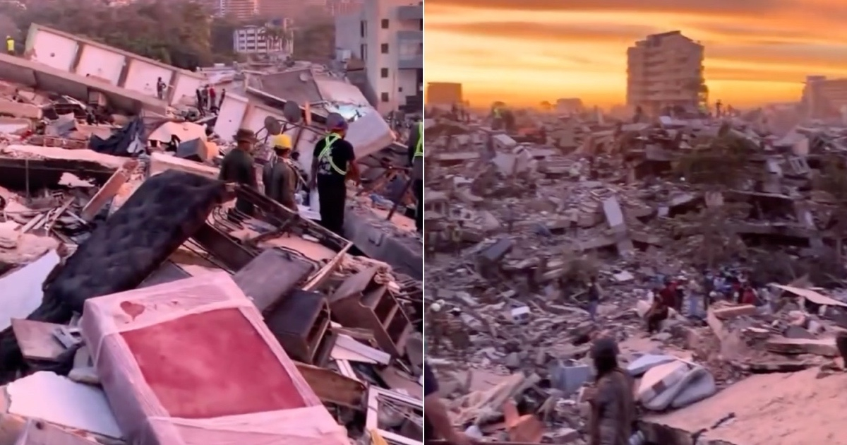 Man Rescues Wife from Rubble in Venezuela Amidst Love and Desperation