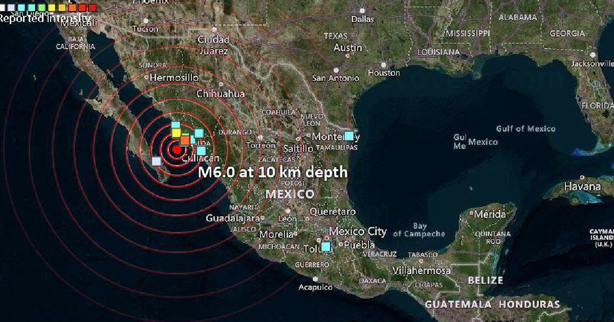 Powerful 6.0 Magnitude Earthquake Strikes Gulf of California