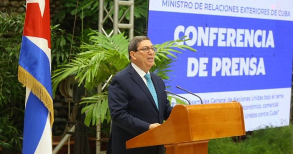 Bruno Rodríguez Criticizes Stalled U.S.-Cuba Talks, Calls for U.N. Session