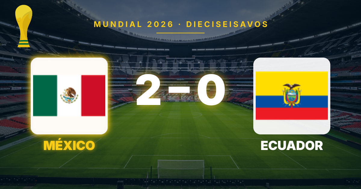 Mexico Advances to Round of 16 with Victory Over Ecuador in 2026 World Cup